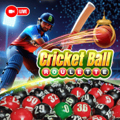 Cricket Ball Roulette ezjili live casino icon